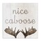 Stupell Industries Nice Caboose Bathroom Moose Canvas Wall Art